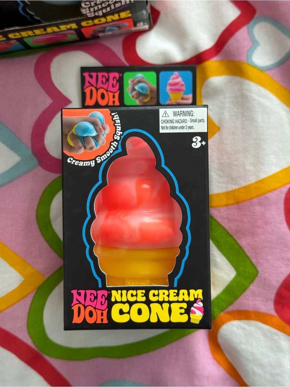 Needoh Nice Cream Cone Stress Toy 🍦